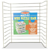 Melissa & Doug Multi-Fit Wire Puzzle Rack