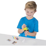 Melissa & Doug Paint & Decorate Your Own Wooden Vehicles Craft Kit 2 Pack – Monster Truck, Train