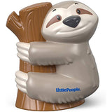 Bundle of 2 |Fisher-Price Little People Single Animal (Sloth + Elephant)
