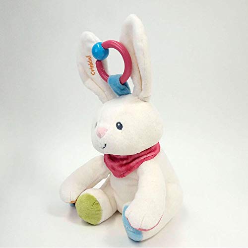 GUND Baby Flora The Bunny Plush Activity Toy 8.5"