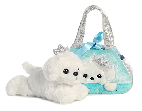Aurora World Fancy Pals Pet Carrier, Peek-A-Boo Princess Puppy