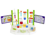 Thames & Kosmos Ooze Labs Chemistry Station Science Experiment Kit, 20 Non-Hazardous Experiments Including Safe Slime, Chromatography, Acids, Bases & More