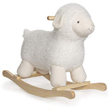 GUND Baby Lamb Rocker with Wooden Base Plush Stuffed Animal Nursery, Cream, 21.5"