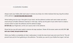 NuBra L398 Feather Lite Push Up Plunge Adhesive Bra, Cup A, Nude
