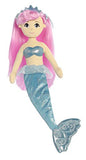 Aurora World Sea Sparkles Mermaid Plush, Cristal 2