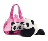 Aurora World Fancy Pals Peek-A-Boo Panda Pet Carrier