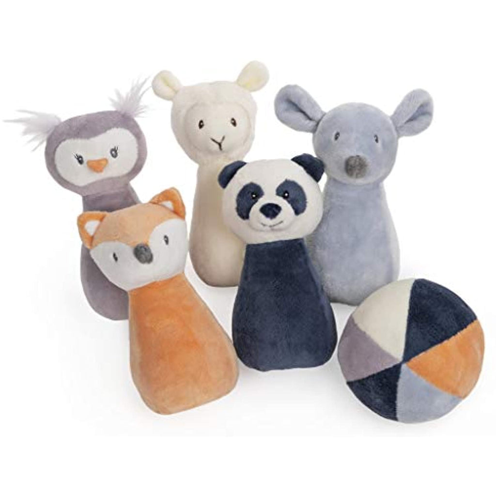 GUND Baby Baby Toothpick My First Bowling Set Plush Stuffed Animal Set of 6, 6 in