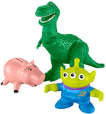 Fisher-Price Imaginext Toy Story Rex, Ham & Alien,Multi Color