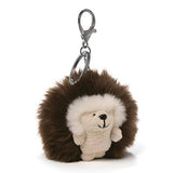 Gund, Ganley Natural Poofs Plush Hedgehog Keychain