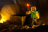 Minecraft Steve with Minecart Figure Pack