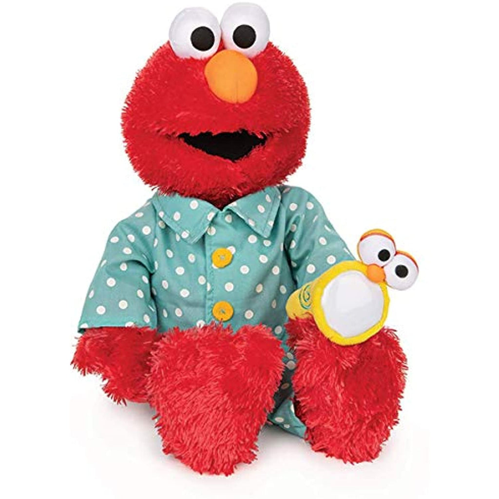 GUND Elmo Bedtime with Light-Up Flashlight