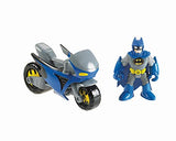 Fisher-Price Imaginext  DC Super Friends Exclusive Gotham City Batman, Catwoman Cycles, Multi Color