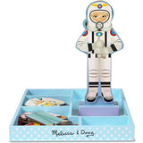 Melissa & Doug Julia: Magnetic Dress Up Doll & 1 Scratch Art Mini-Pad Bundle (05164)