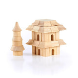 Guidecraft Oriental Table Top Blocks Set