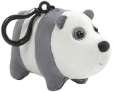 GUND Cartoon Network We Bare Bears Panda Backpack Clip, White and Grey, 2.5