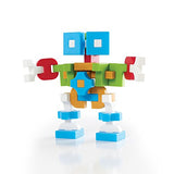Guidecraft IO Blocks 500 Piece Educational STEM Set, Digital Pixelated Building Toy