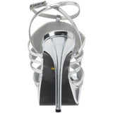 Dyeables Women's Rumer Platform Sandal,Silver,8 B US