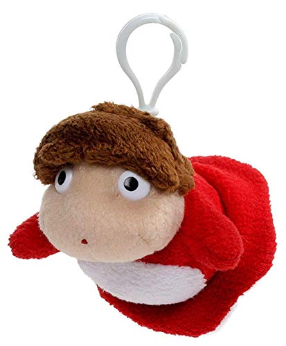 Gund Studio Ghibli Ponyo 4-Inch Backpack Clip Key Chain