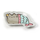 Enesco Pusheen Mermaid Mug bundle with Mermaid Tray and Meowmaid Stickers