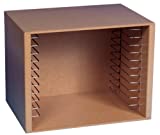 Melissa & Doug Natural Wood Puzzle Storage Case (Holds 12 Puzzles)