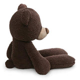 GUND Fuzzy Teddy Bear Stuffed Animal Plush, Chocolate Brown, 24"