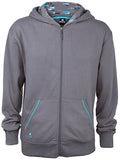 JINX Minecraft Big Boys' Diamond Premium Zip-Up Hoodie (Gray, X-Small)