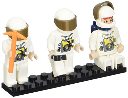 Bundle of 2 |Brictek Mini-Figurines (2 pcs Construction & 3 pcs Astronaut Space Sets)