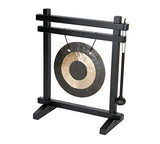 Woodstock Chimes WDG The Original Guaranteed Musically Tuned Chime Desk Gong, Black/Bronze