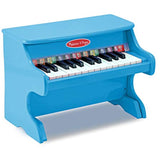 Melissa & Doug Learn-to-Play Piano, Blue & Dust, Sweep and Mop