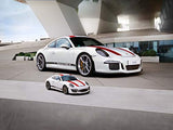 Ravensburger Porsche 911 R - 12528 - 108 Piece 3D Jigsaw Puzzle, White, 10" x 4" x 2.75"