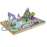Melissa & Doug Wooden Take-Along Tabletop Kingdom