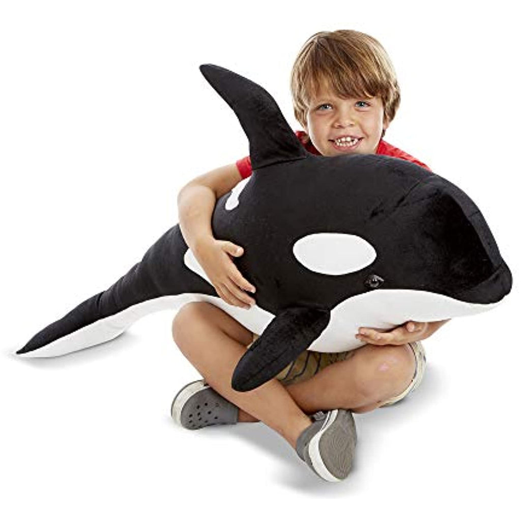 Melissa & Doug Orca Whale, Black and White (8802)