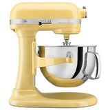 KitchenAid KP26M1XMY 6 Qt. Professional 600 Series Bowl-Lift Stand Mixer - Majestic Yellow