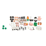 Melissa & Doug Snap It! Barnyard Farm Animals Beginner Craft Kit  Pig, Sheep, Cow, Chicken