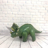 Jet Creations 43 inch Triceratops Inflatable Air Stuffed Plush Dinosaur, Durable Self Standing, one of the best toys, party decorations and favors for kids and adults, 6 years and up, DI-TRI4