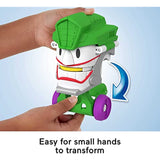 Imaginext Head Shifters The Joker Figure and Laff Mobile Transforming Vehicle