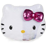 GUND Sanrio Hello Kitty Color Changing Rainbow Sequin Pillow Plush