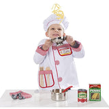 Melissa & Doug Food Groups With Stainless Steel Pots and Pans Pretend Play Kitchen and Food Set for Kids