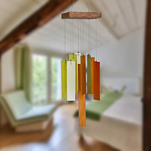 Woodstock Chimes Craftsman Original Guaranteed Musically Tuned Chime Sea Glass