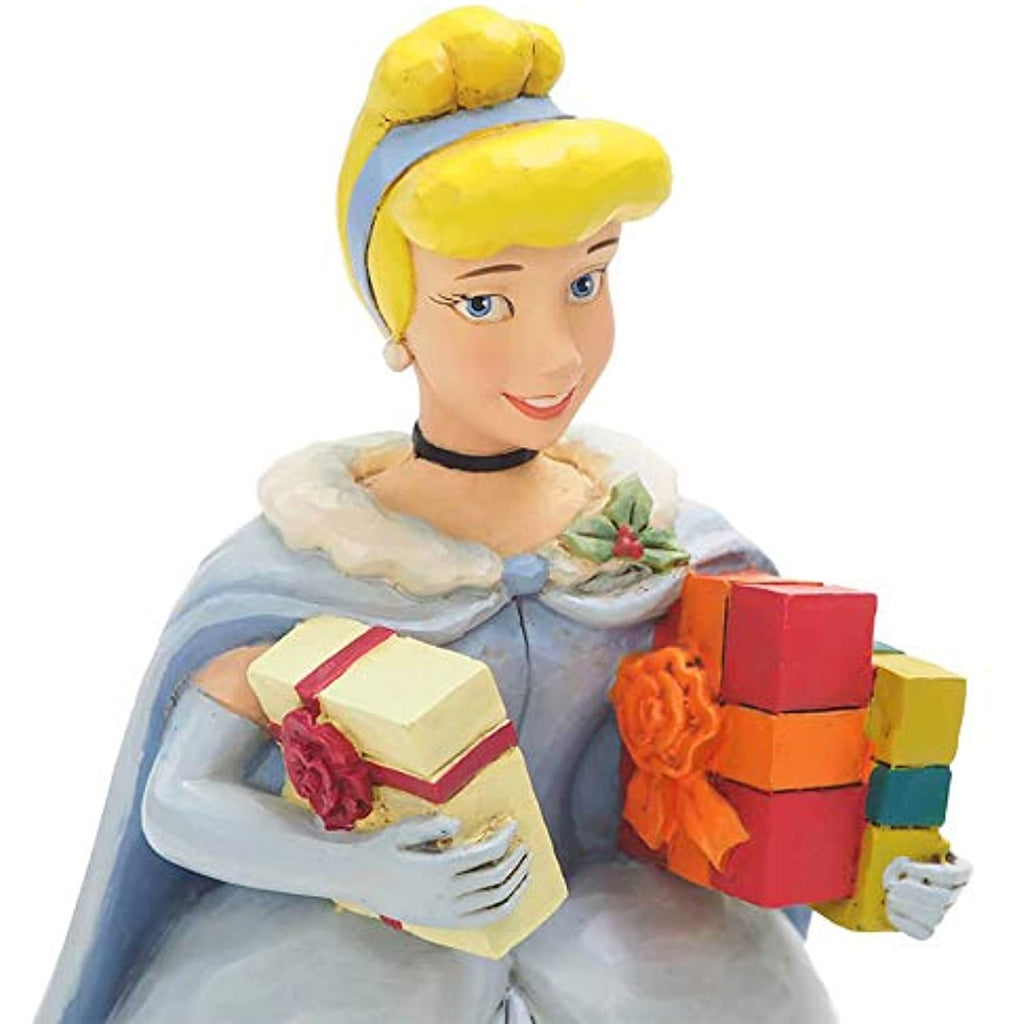 Enesco Disney Traditions By Jim Shore Christmas Cinderella Figurine