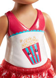 Barbie Sisters Chelsea Doll and Popcorn Stand, Brunette