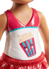Barbie Sisters Chelsea Doll and Popcorn Stand, Brunette