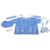 Melissa & Doug Veterinarian Costume Set +Free Scratch Pad Bundle [48507]