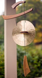 Woodstock Chimes EGC The Original Guaranteed Musically Tuned Chime Medium Emperor Gong, Natural