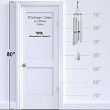 Woodstock Chimes WWSA Windsinger Chimes of Athena, 44 in, Silver