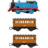 Thomas & Friends Thomas Annie & Clarabel, battery-powered motorized toy train for preschool kids 3 years and up