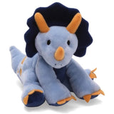 Gund Animal Chatter Dino-Roars (Set of 4) - Triceratop, T-rex, Apatosaurus and Stegosaurus.
