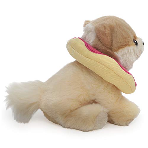 GUND Boo World's Cutest Dog Itty Bitty Boo Donut Plush Stuffed Animal, 5", Multicolor