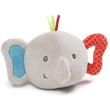 Baby GUND Flappy Elephant Silly Sounds Light Up Plush Ball, Gray, 6"