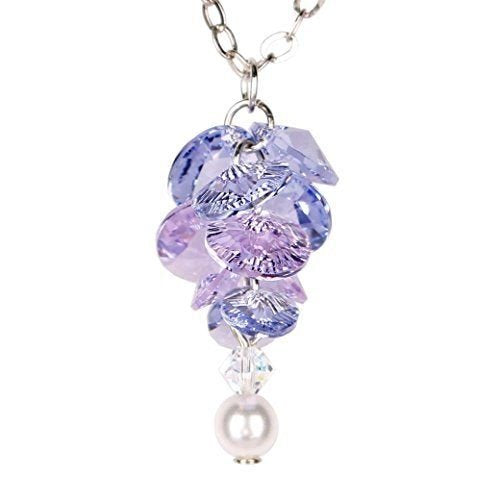 Woodstock Chimes Garden Reflections - Wisteria Necklace GAWN